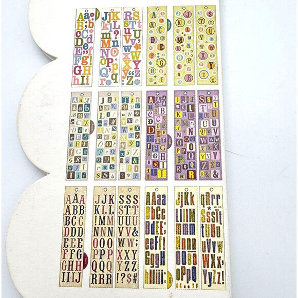 K and Company Sentiments To Go Sticker Acetate Transfer Sheet Sets Retired - Picture 5 of 11